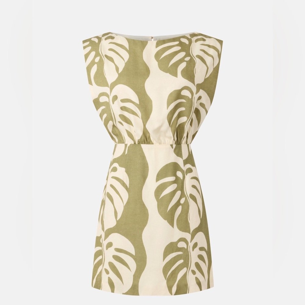 Mon Renn Midsummer Palm Mini Dress - Picture 5 of 11